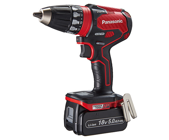 充電ドリルドライバー　赤