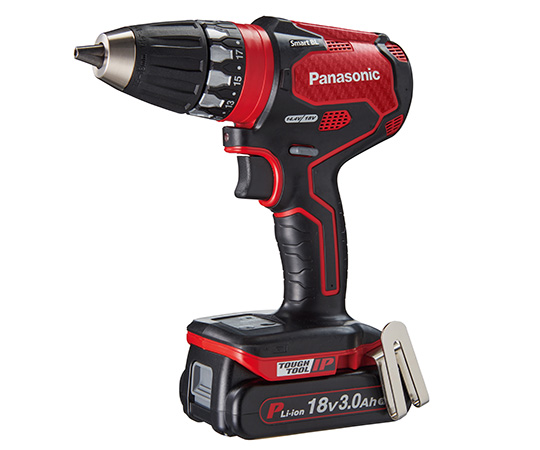 充電ドリルドライバー　赤