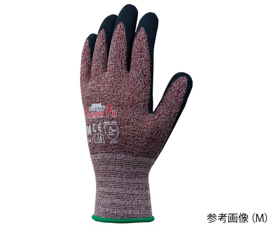 デジハンド　パワフルフィットストレッチライナー　レッド　120双入　M　9371