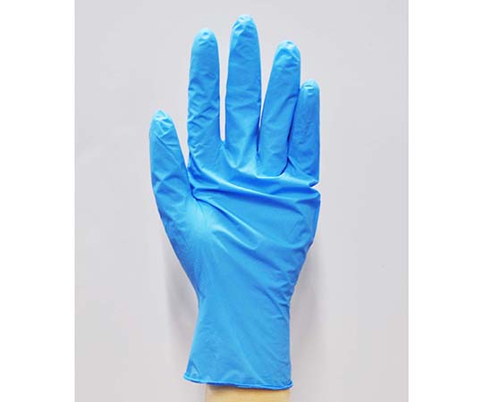 粉なしニトリル 極うす手袋 ブルー 3000枚入 NY-4410シリーズ