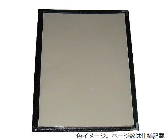 クイックメニューブック　A4サイズ　QM-3　6ページ　ブラック　36018