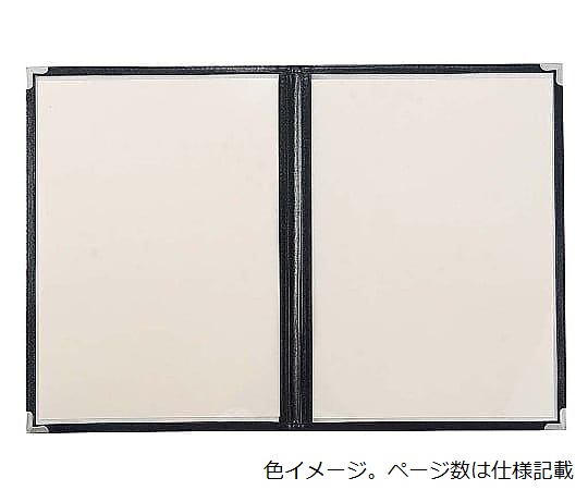 クイックメニューブック　A4サイズ　QM-4　6ページ　ブラック　36019