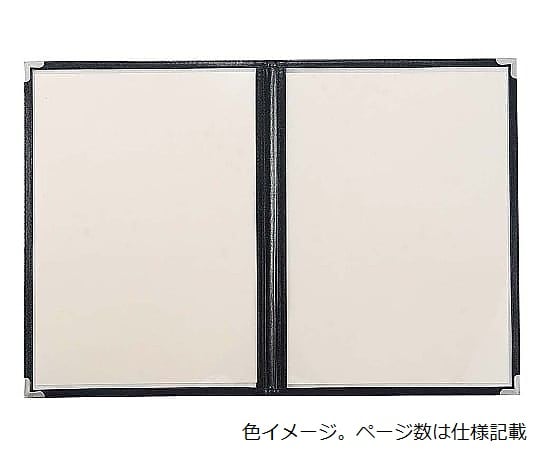 クイックメニューブック　A4サイズ　QM-5　8ページ　ブラック　36020