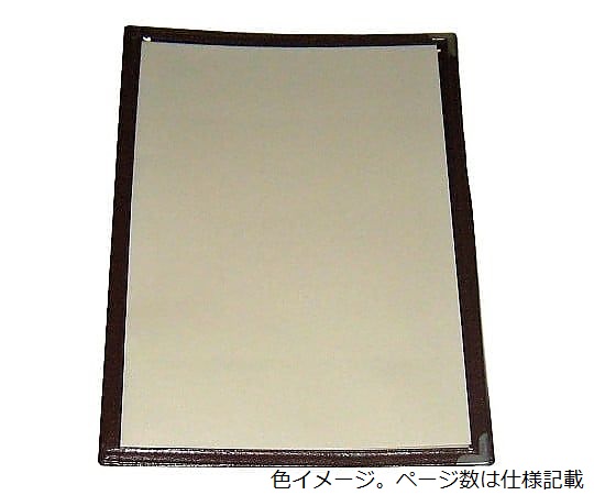 クイックメニューブック　A4サイズ　QM-3　6ページ　ブラウン　36018