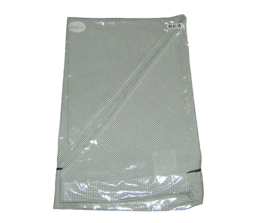 三角巾 フリー KA0030-4(白×緑) 3351200