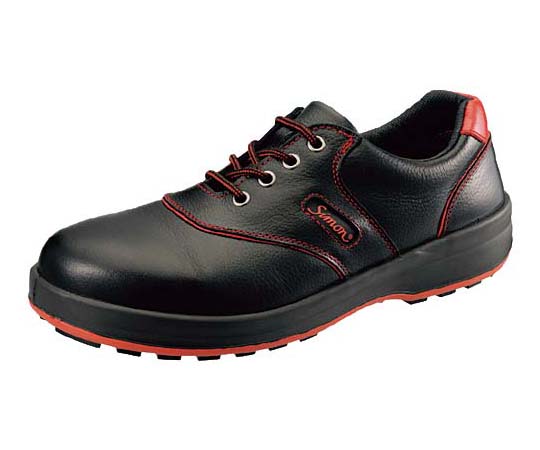 安全靴 シモンライト SL11-R 黒/赤 25.5cm 5804600