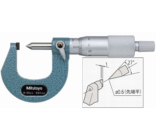 63-7265-33 クリンプハイトマイクロメータ 142-403 CHM-25VK 【AXEL