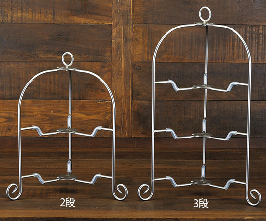 63 7301 94 Vintage ドルチェ フォールダブルケーキスタンド2段 5102 Axel アズワン