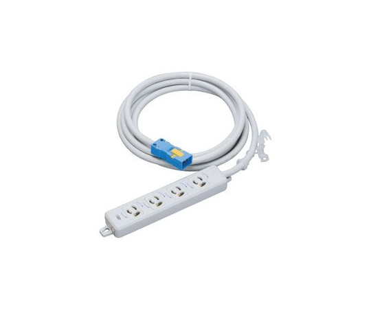 横形OA用抜け止め接地タップ4コ口