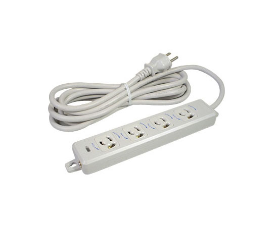 横形OA用抜け止め接地タップ4コ口