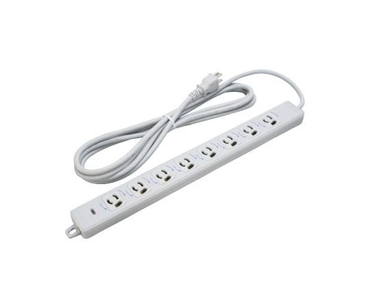 横形OA用抜け止め接地タップ8コ口