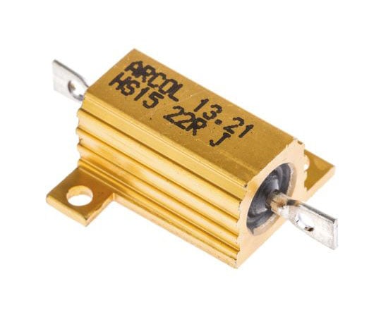 大電力用,メタルクラッド抵抗器,15W,22Ω,±5％ 1袋（100個入）