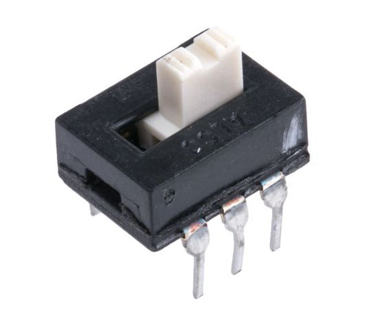 PCB slide switch extended actuator，2pole 1袋（51個入） ASE2204
