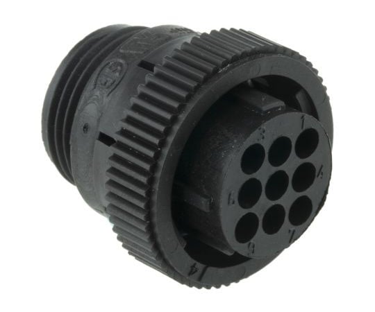 丸形コネクタ Series 1シリーズ 9極 メス 1袋（100個入）