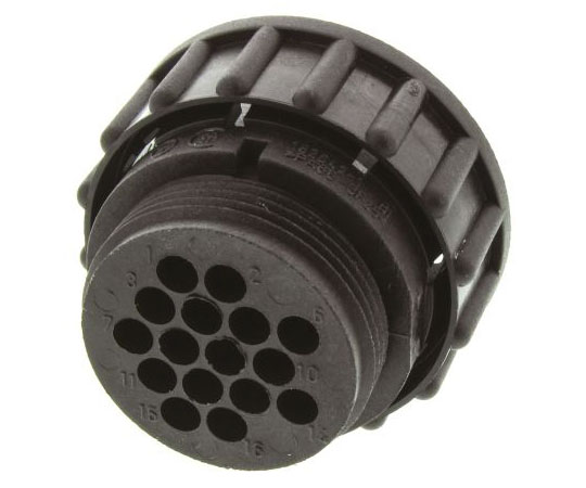 丸形コネクタ Series 1シリーズ 16極 メス 1袋（100個入）