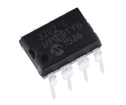 12ビット A/Dコンバータ SPI 8ピン PDIP 2 1セット（60個入）
