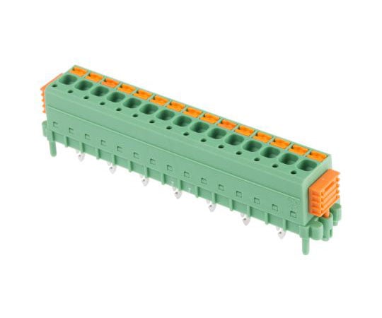 基板用端子台 SDCシリーズ 5mmピッチ 1列 15極 緑 1箱（50個入）