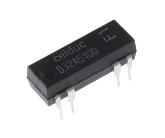 リードリレー　12V　dc　DPST　MAX：0.5　A