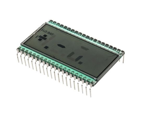 PoEスイッチHAT　Raspberry　Pi用　反射型　7セグメント　灰色　1列　6文字x6　char