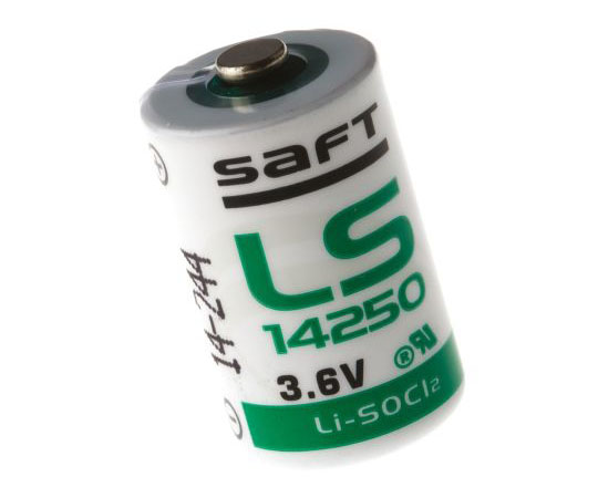 63-7420-45 1/2 AAサイズ 電池,公称電圧 3.6V LS14250