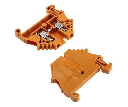 DINレール取付用端子アクセサリ フィードスルー端子 Wシリーズ 1袋（10個入）