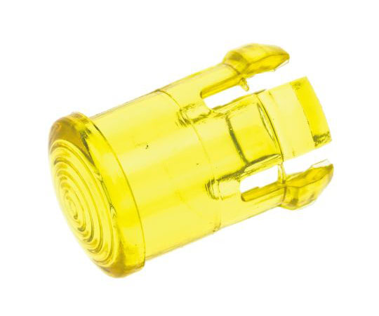5mm low profile yellow LED lens mount 1袋（5個入）