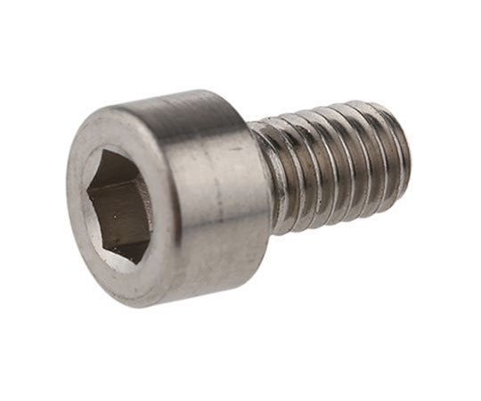 六角穴付ボルト　M6　x　10mm　チタン合金