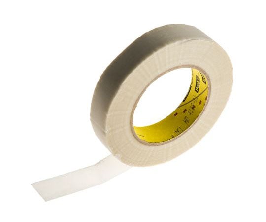 布テープ　幅　：　25mm　長さ　：　55m　白