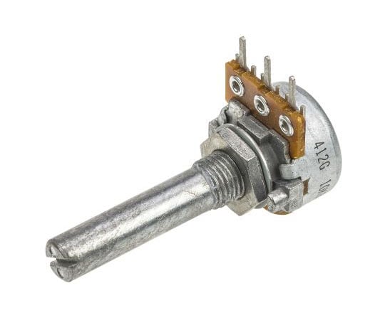 炭素皮膜ポテンショメータ 10kΩ 0.1W 1箱（2400個入）