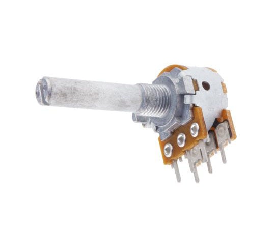 炭素皮膜ポテンショメータ 10kΩ 0.1W 1箱（2400個入）