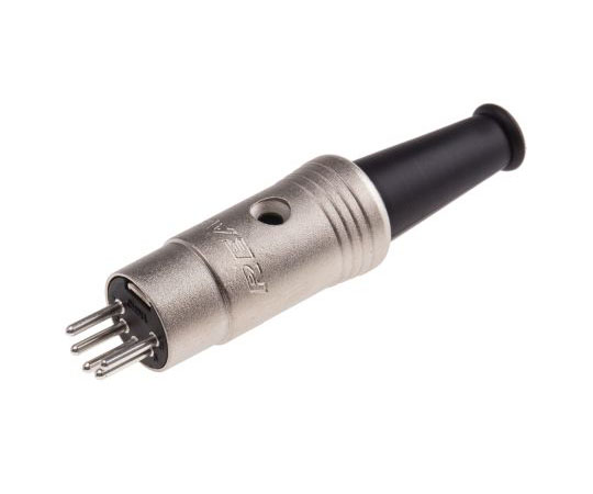 Dinプラグ Plug 7極 ケーブルマウント 1袋（5個入）