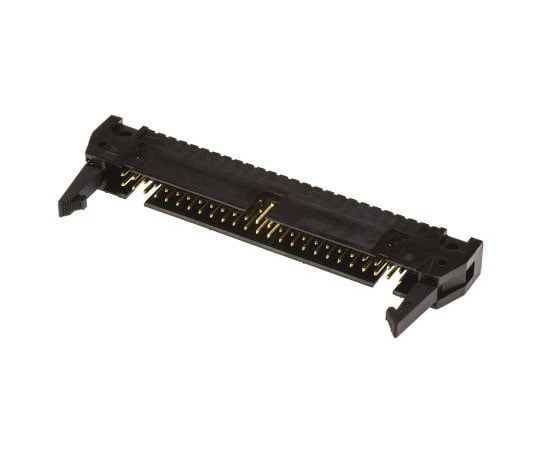 基板接続用ヘッダ アンプラッチ 50極 2.54mm 2列 ストレート 1セット（18個入）