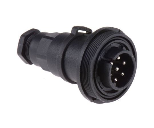 丸形コネクタ　Standard　Buccaneerシリーズ　接触コンタクト：オス　7極