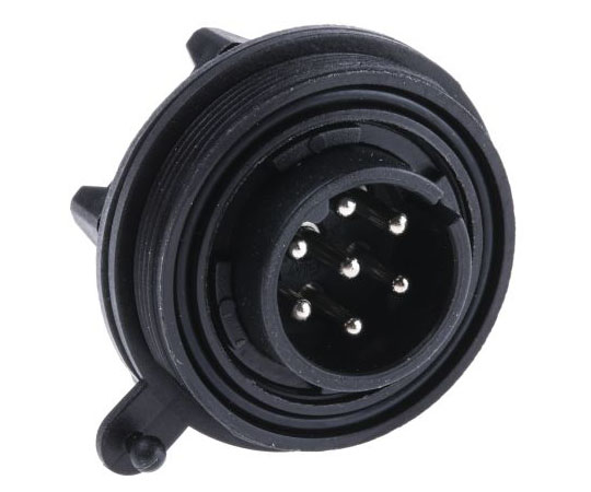 丸形コネクタ　Standard　Buccaneerシリーズ　接触コンタクト：オス　7極