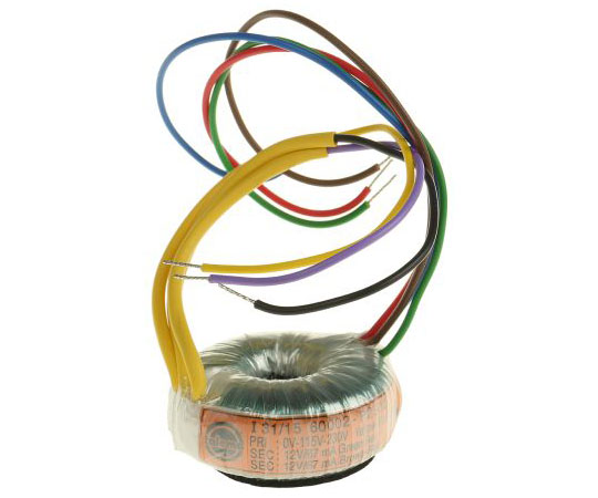 Nuvotem Talema トロイダルトランス 12V Nuvotem Talema トロイダルトランス,1次：115 V ac, 230 V ac,2