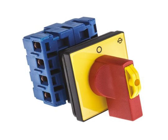 セーフティ　ディスコネクトスイッチ　4極　MAX：　63　A　22　kW