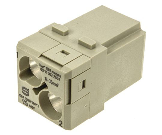 モジュール　オス　Han-Modularシリーズ,2極