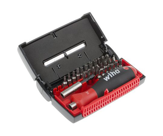 ドライバービットセット　27　ピース　Torx;　Torq-Set;　Tri-Wing;　Spanner;　Hexagon　ビットホルダ