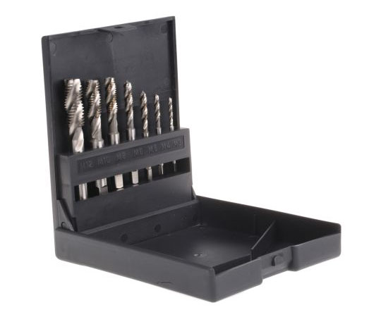 タップセット　スパイラル溝タップ　M12　7個　M3、M4、M5、M6、M8、M10、M12