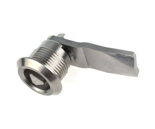 三角ロック　キャビネット　キーシリンダ　三角形