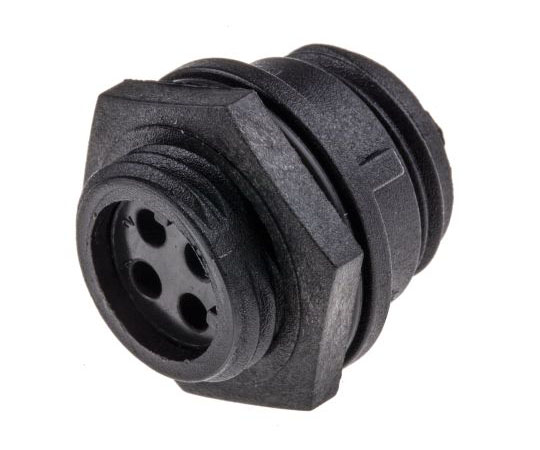 丸形コネクタ　Buccaneer　400シリーズ　接触コンタクト：メス　4極