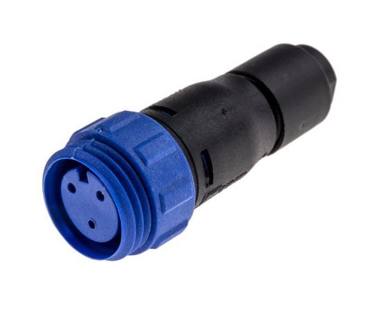 丸形コネクタ　Buccaneer　400シリーズ　接触コンタクト：メス　3極