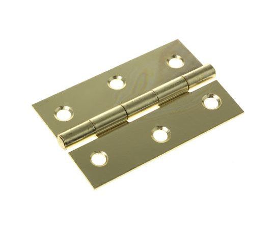 丁番 バット スチール 穴サイズ：#7 1袋（2個入）