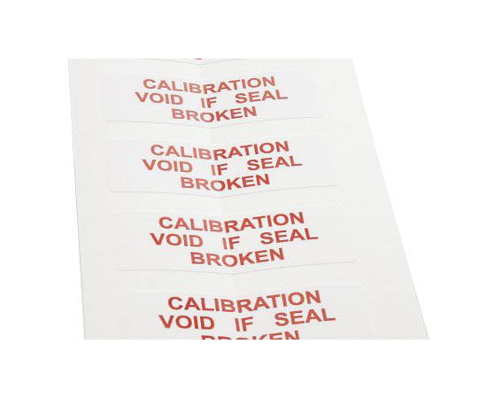 粘着剤付きラベル　180枚入り　赤　白　Guarantee　Broken
