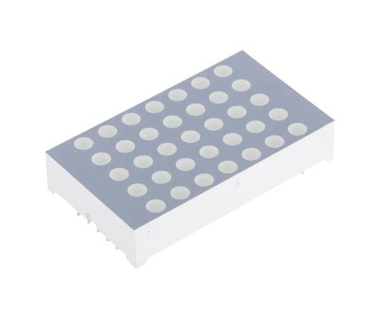 文字高　30.5mm　ドットマトリクス　LED　TA12　赤