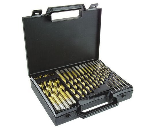 ドリルビットセット　HSS　1　→　13　mm　25個