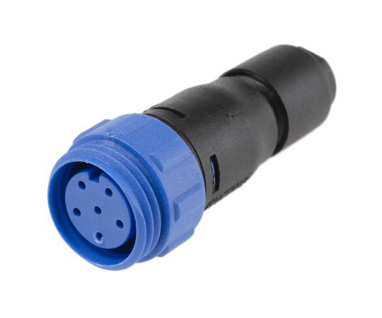 丸形コネクタ　Buccaneer　400シリーズ　接触コンタクト：メス　6極