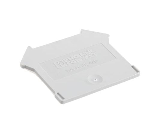 DINレール取付用端子アクセサリ エンドカバー D-UKシリーズ 1袋（5個入）