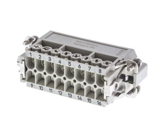 ヘビーデューティパワーコネクタ　コネクタキット　オス　16極　16A　250　V　ac