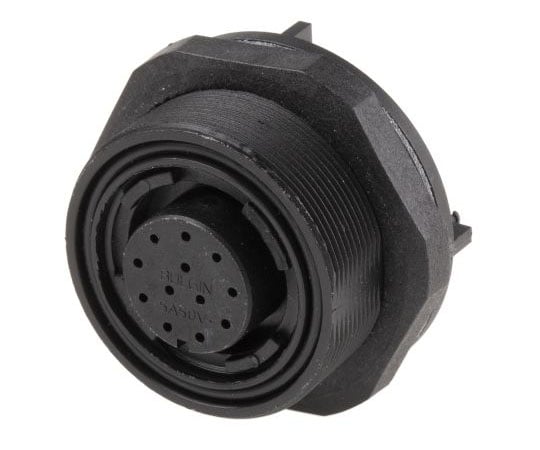 丸形コネクタ　Standard　Buccaneerシリーズ　接触コンタクト：メス　12極